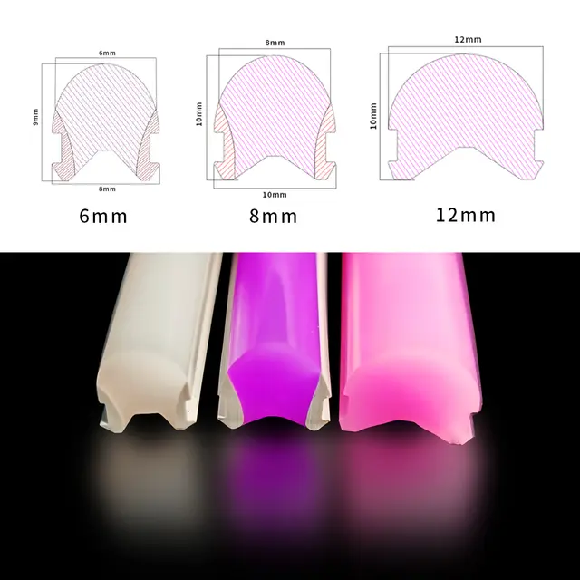 164FT ROLL (1/4) SINGLE COLOR LED STRIP & SILICONE FREE SHIPPING