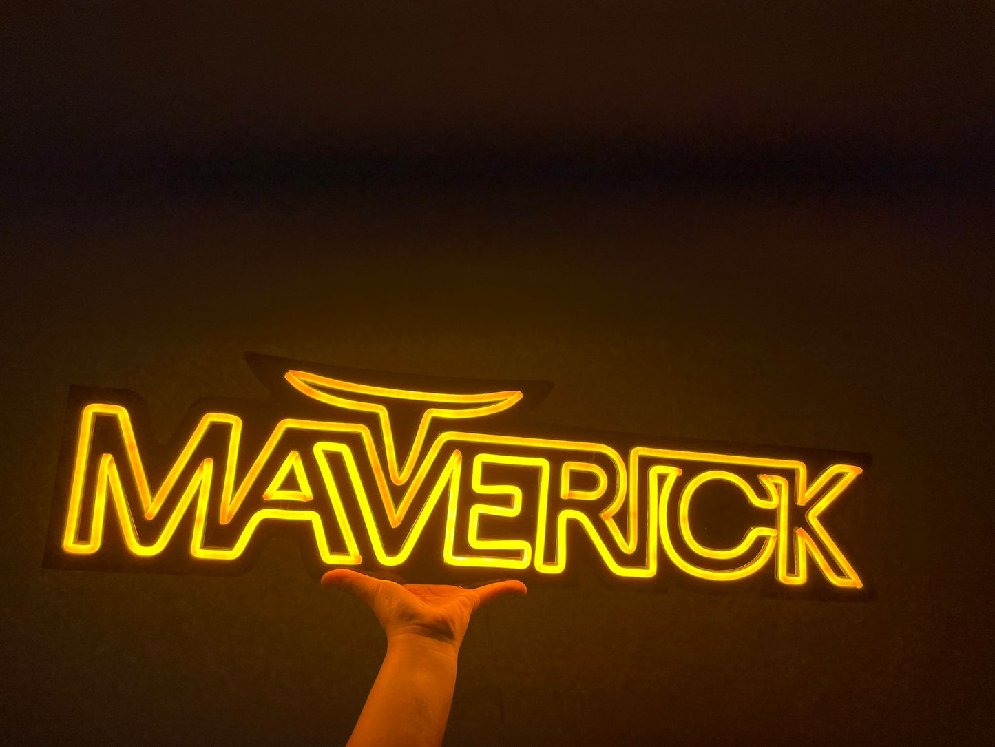 FORD MAVERICK LED SIGN