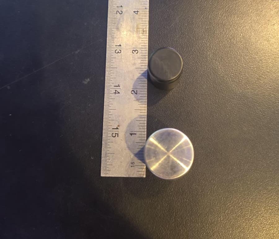 Oversize 4 x Standoffs Black .5 / Stainless 1