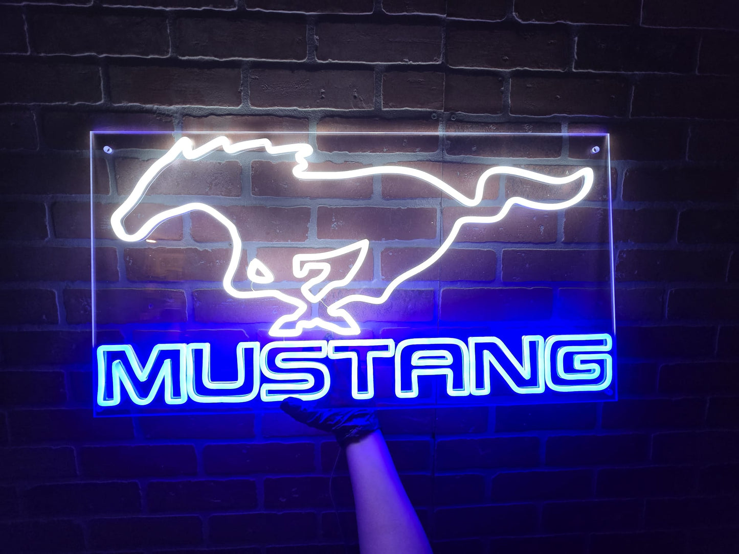 Mustang LED Sign