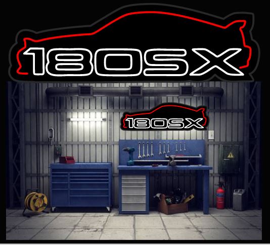 S13 S14 240sx Silvia 180sx Silhouette LED Neon Decor Sign