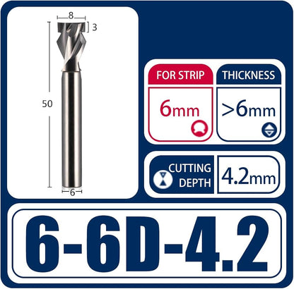 6mm Cnc LED Channel Bit