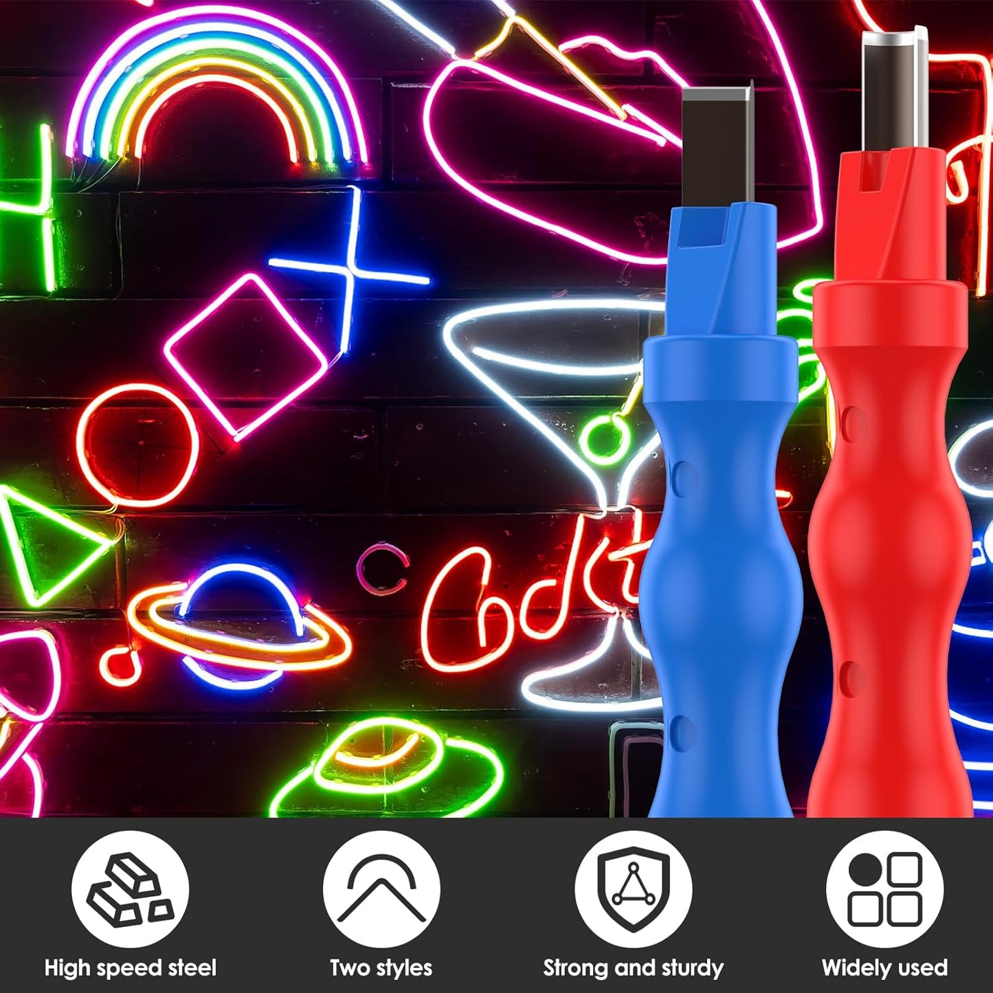 NEON FLEX SILICONE CUTTERS