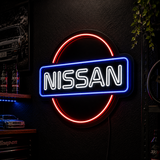 RETRO NISSAN LED NEON DECOR