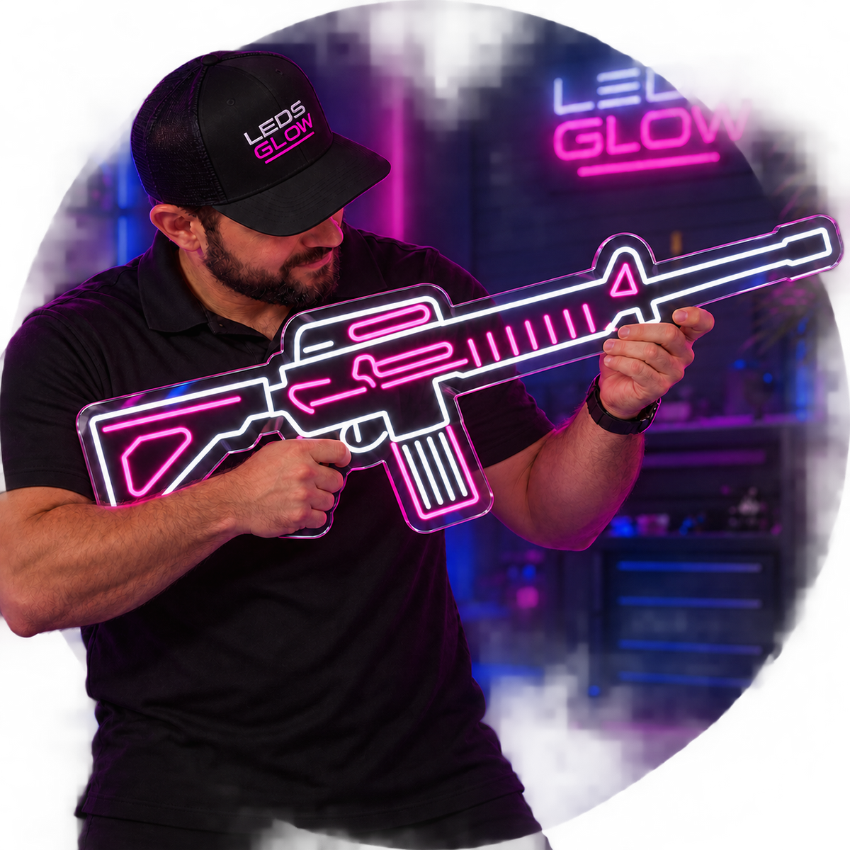 AR15 Neon LED Decor