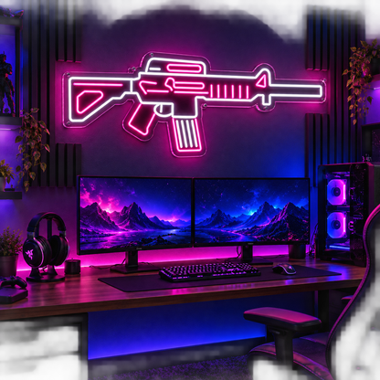 AR15 Neon LED Decor
