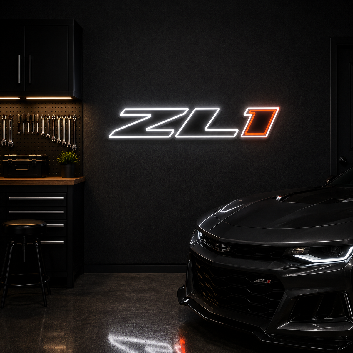 ZL1  LED Neon Sign – Garage Wall Decor