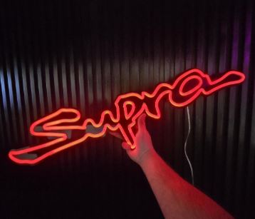 Toyota Supra LED Neon Décor Sign