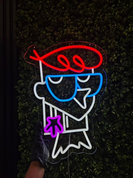 Dexter Neon LED Décor Sign