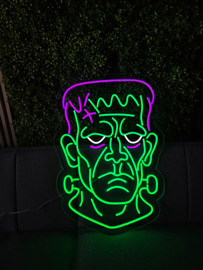 Frankenstein Neon LED Décor Sign