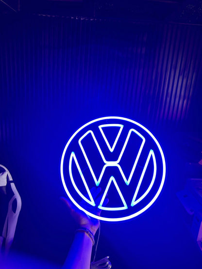 VW Neon LED Décor Sign