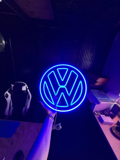 VW Neon LED Décor Sign
