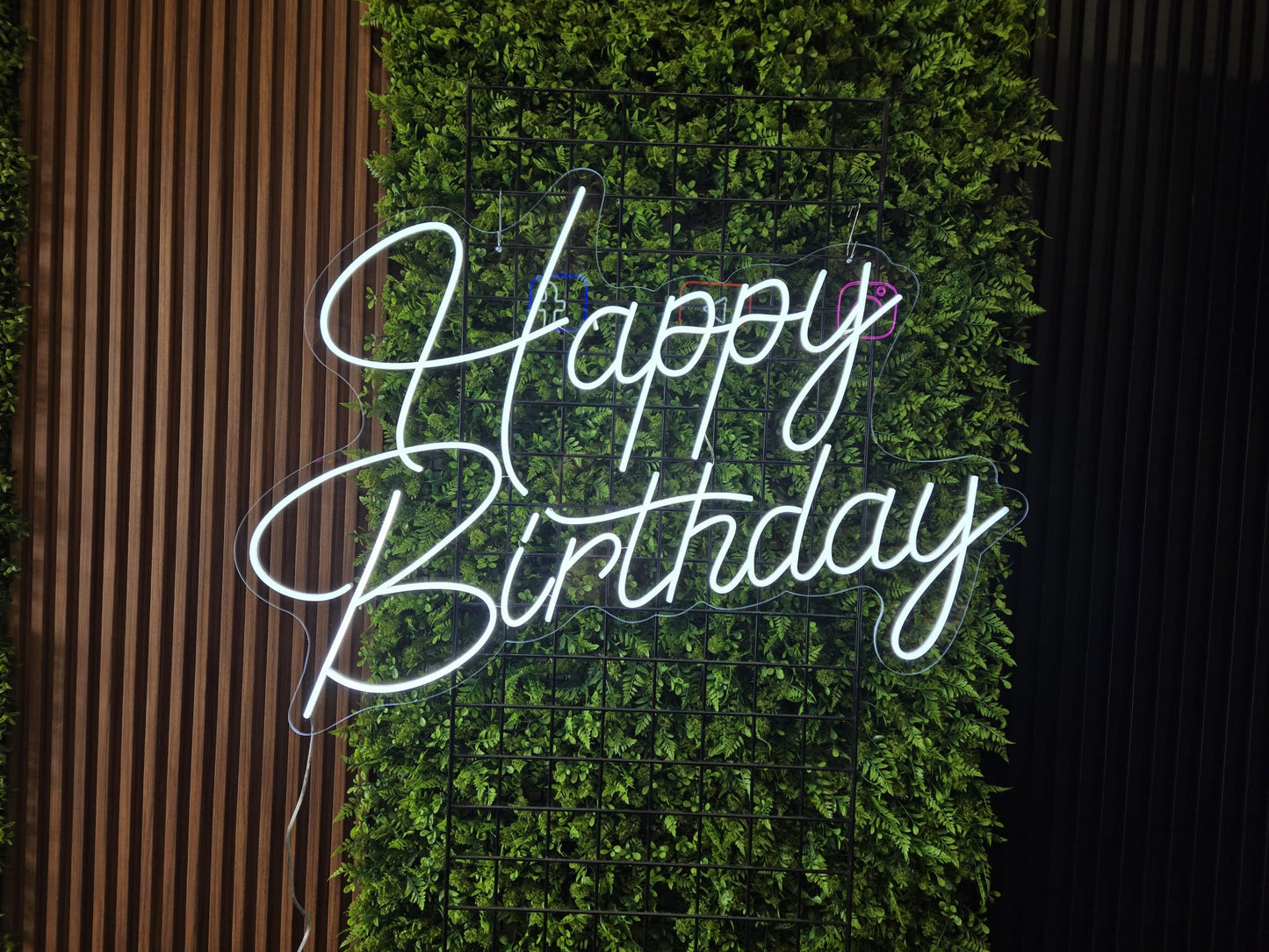 Happy Birthday Neon Led Sign Party