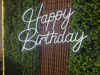 Happy Birthday Neon Led Sign Party