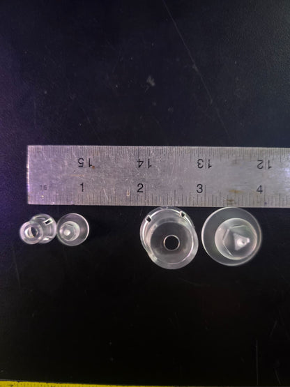 Hidden Clip-In Acrylic Mounts (4 PAIRS)