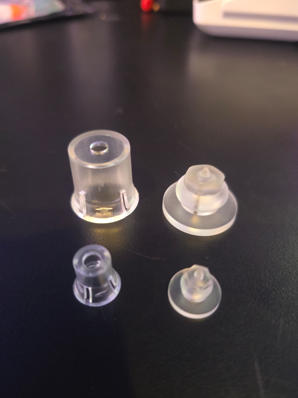 Hidden Clip-In Acrylic Mounts (4 PAIRS)