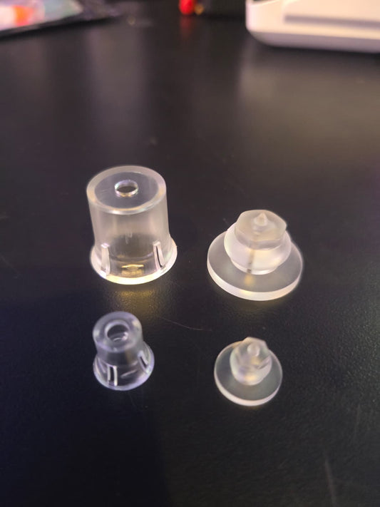 Hidden Clip-In Acrylic Mounts (4 PAIRS)