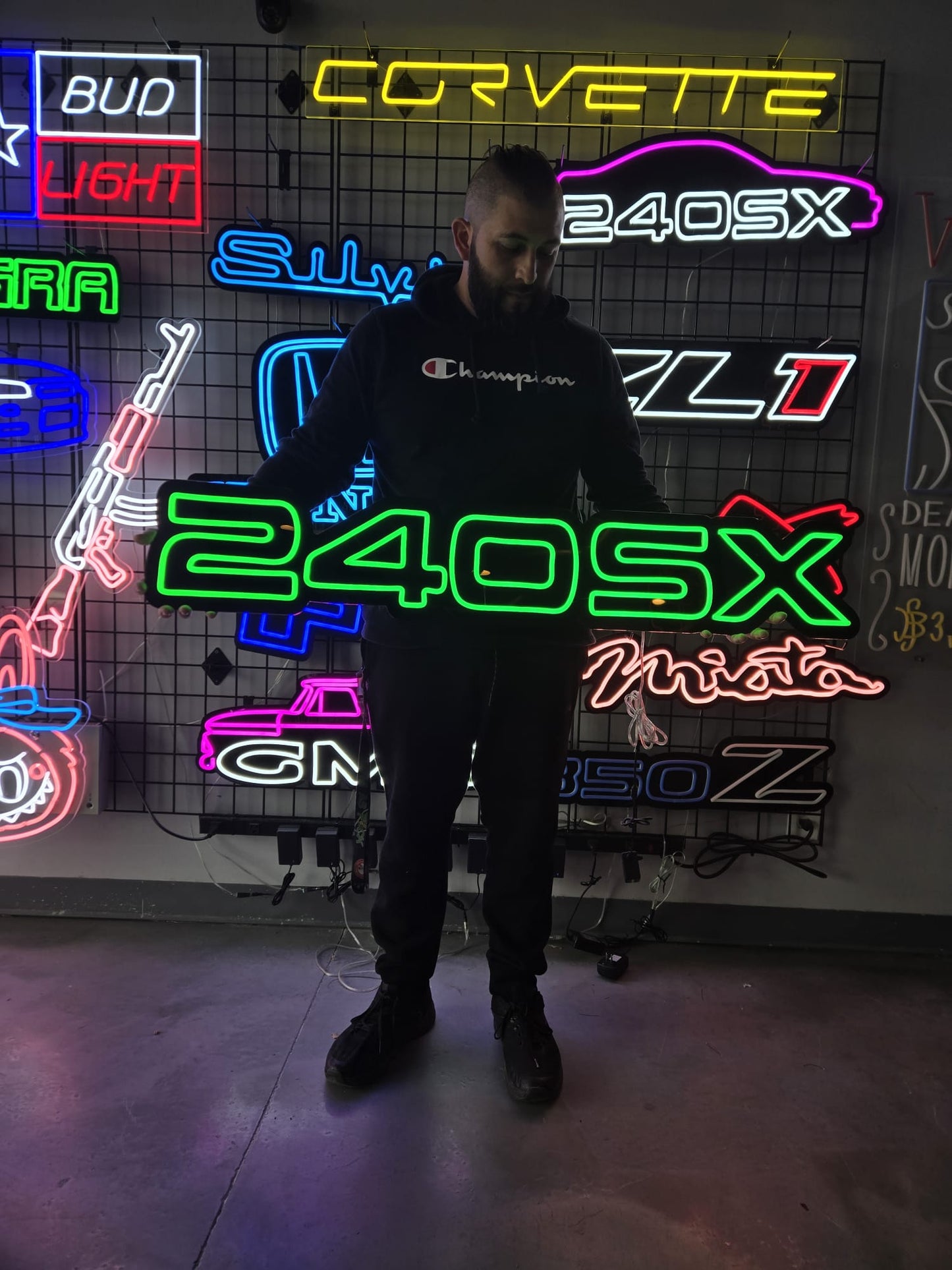 S13 S14 S15 SILVIA 200SX 240SX 180SX Badge LED Neon Décor Sign