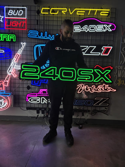 S13 S14 S15 SILVIA 200SX 240SX 180SX Badge LED Neon Décor Sign