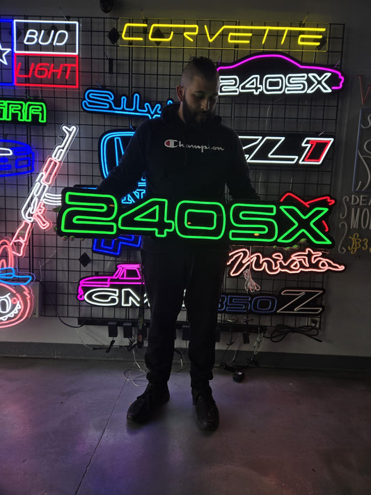 S13 S14 S15 SILVIA 200SX 240SX 180SX Badge LED Neon Décor Sign