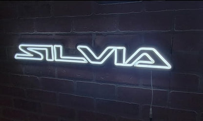 S13 S14 S15 SILVIA 200SX 240SX 180SX Badge LED Neon Décor Sign