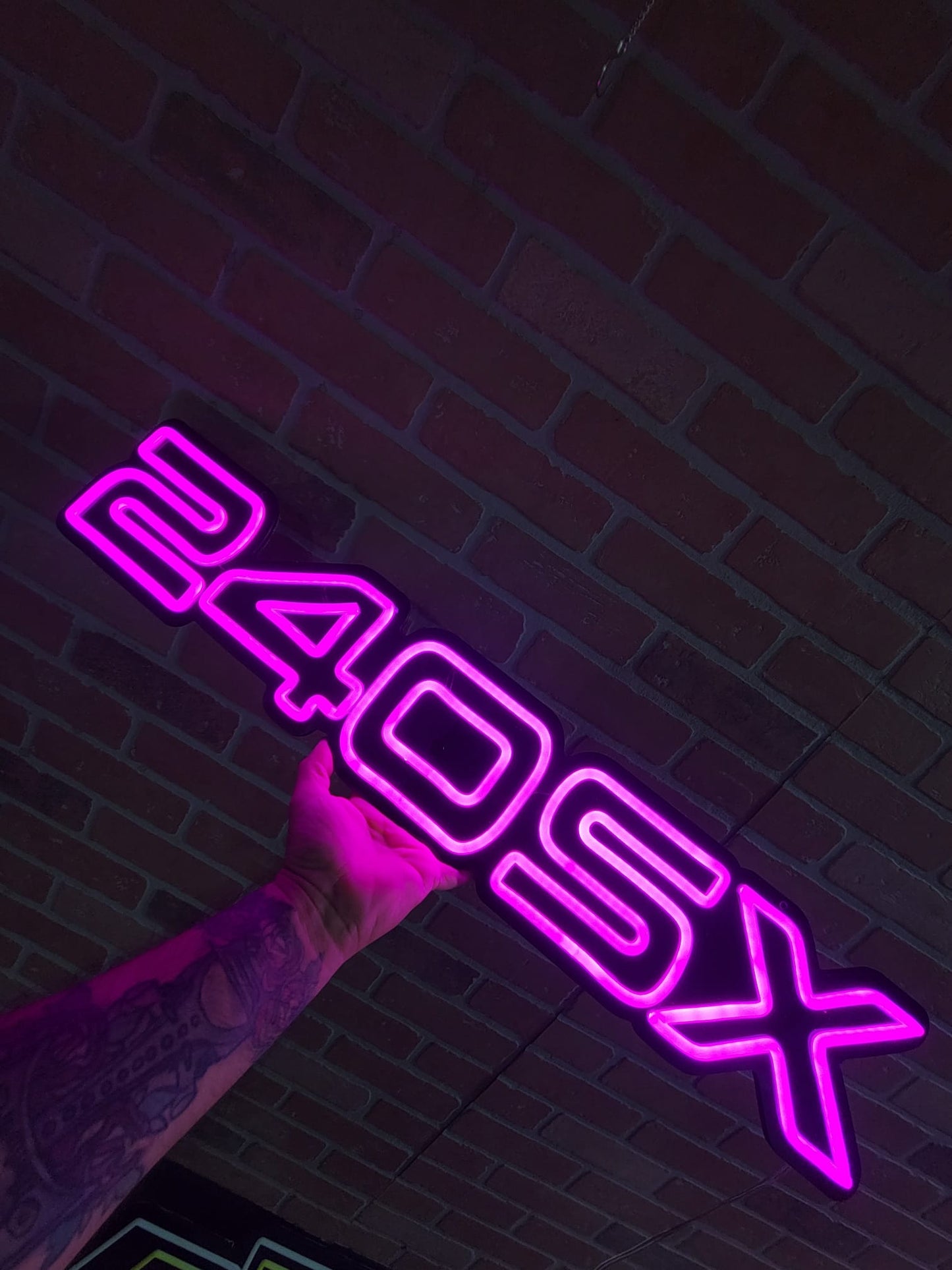 S13 S14 S15 SILVIA 200SX 240SX 180SX Badge LED Neon Décor Sign