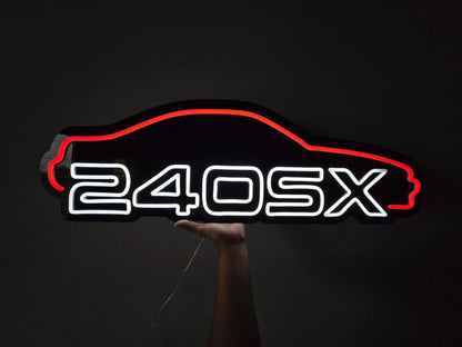 S13 S14 240sx Silvia 180sx Silhouette LED Neon Decor Sign