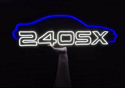 S13 S14 240sx Silvia 180sx Silhouette LED Neon Decor Sign