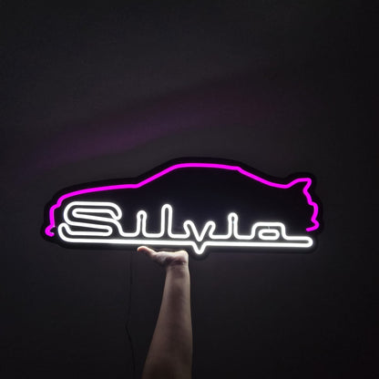 S13 S14 240sx Silvia 180sx Silhouette LED Neon Decor Sign