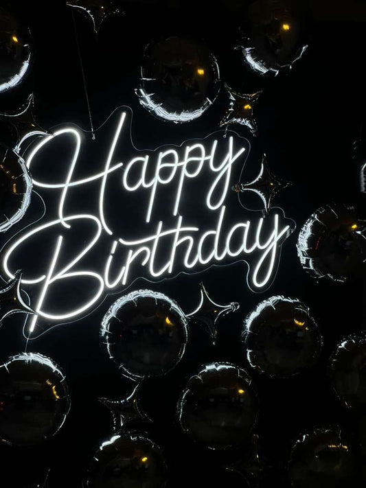 Happy Birthday Neon Led Sign Party