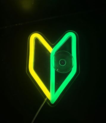 Jdm leaf neon sign