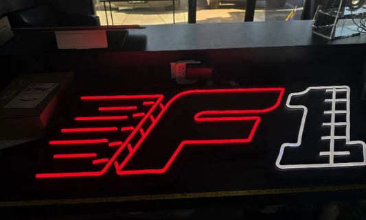 Formula 1 F1 LED Neon Décor Sign