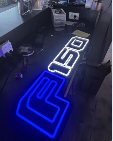 Ford F150 Neon Led decor sign