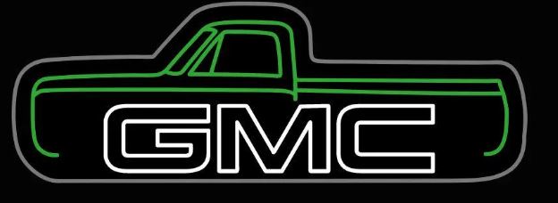 GMC Truck Neon LED Decor Sign