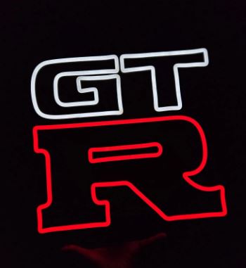 Nissan GTR Neon LED Décor Sign