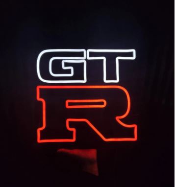 Nissan GTR Neon LED Décor Sign
