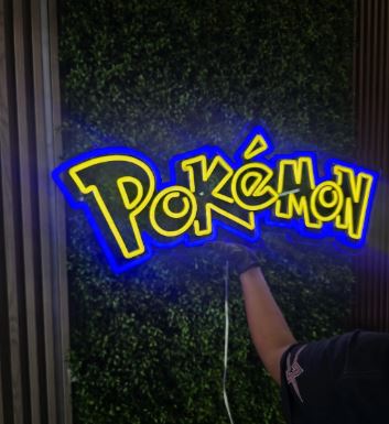 Pokémon Led Neon Décor Sign