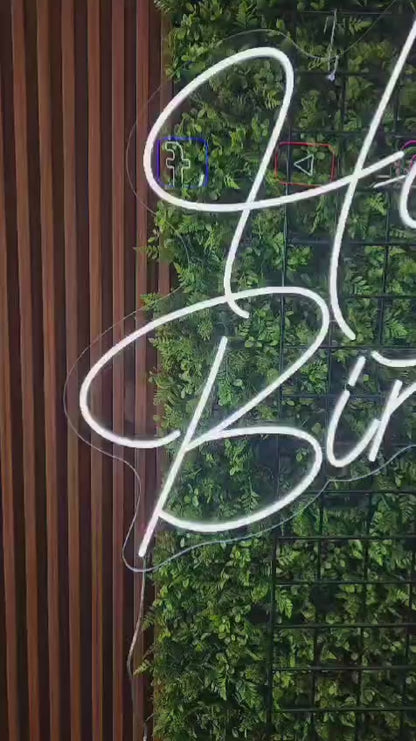 Happy Birthday Neon Led Sign Party