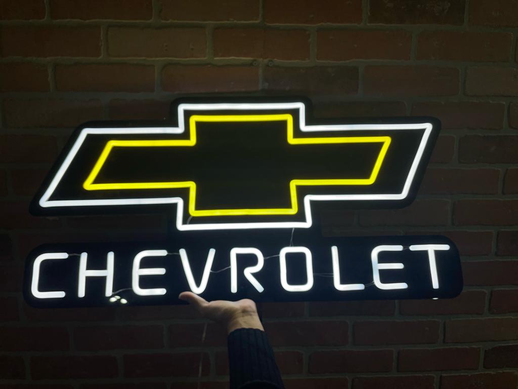 Chevy Neon Sign – Chevrolet GM 396 SS GMC Truck Camaro Chevelle Wall Lamp Light USA