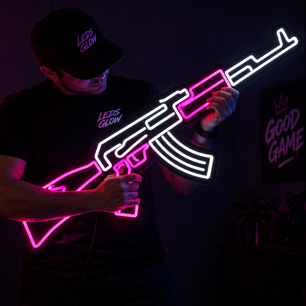 Ak47 Neon LED Decor