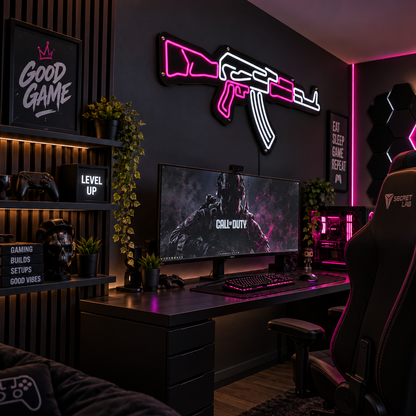 Ak47 Neon LED Decor