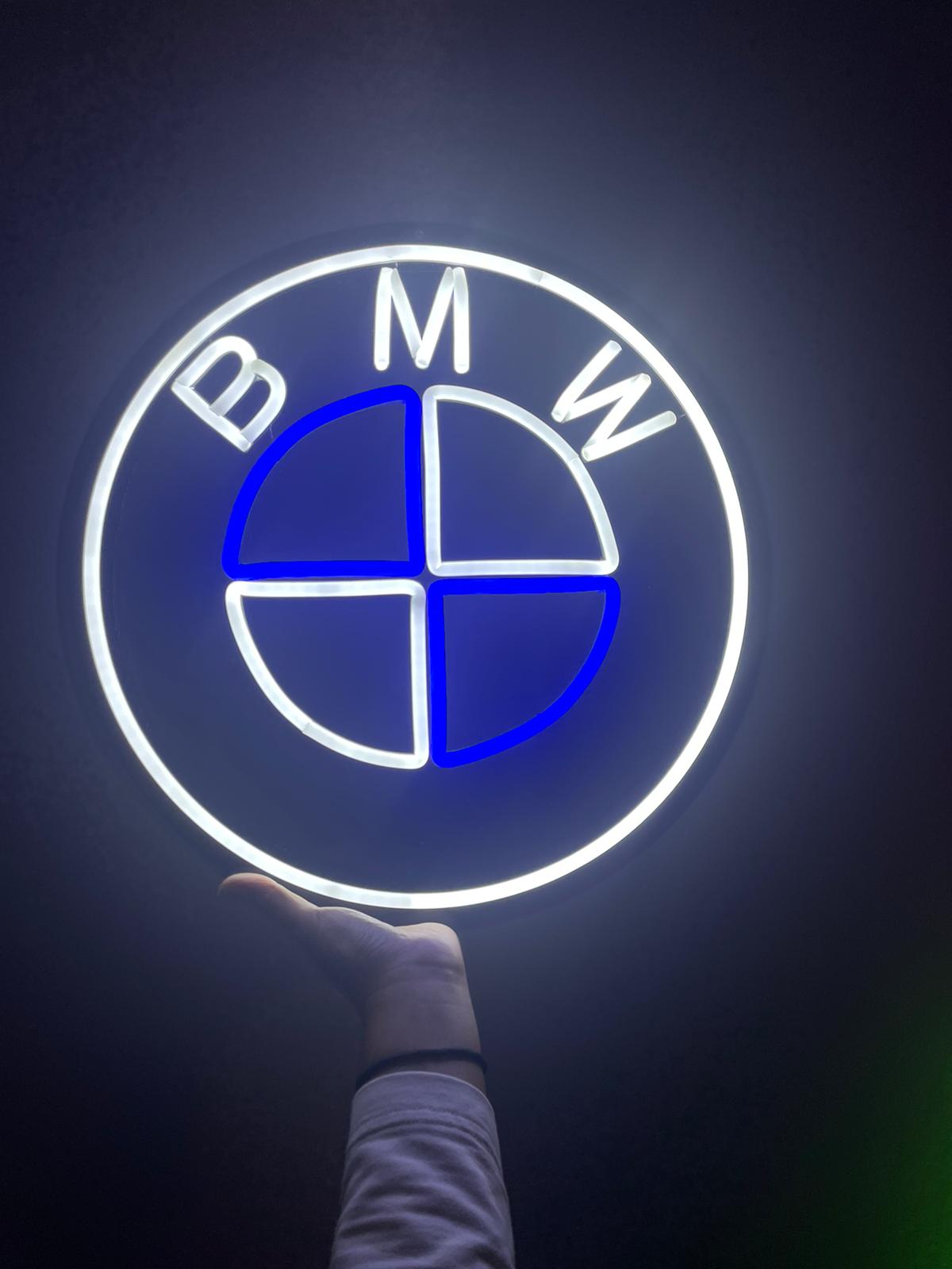 BMW LED SIGN DECOR – LEDS GLOW