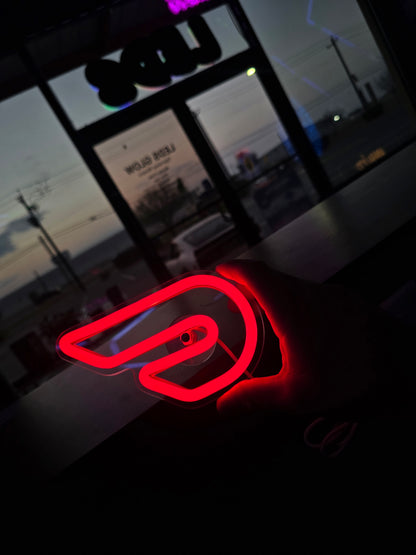 Door dash LED sign