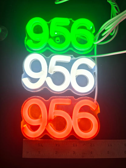 956 Neon Truck / Car window sign