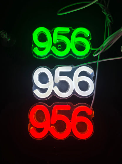 956 Neon Truck / Car window sign