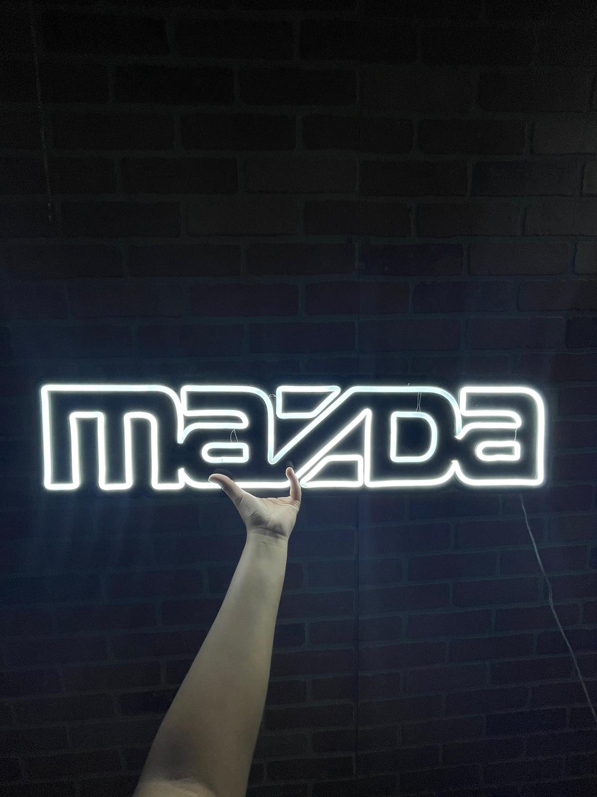 MAZDA LED DECOR SIGN